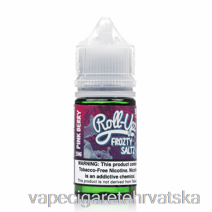 Vape Cigarete Pink Berry Ice - Juice Roll-upz Sol - 30ml 25mg